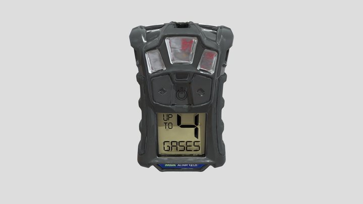 Gas Detector Device 3D Model