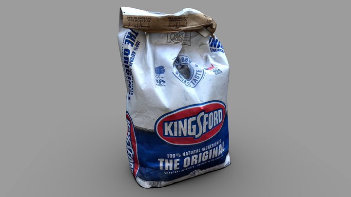 Charcoal Bag Photoscan MEDPOLY – Modèle 3D gratuit STL