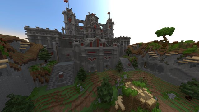 Mega walls Castle 3D Model