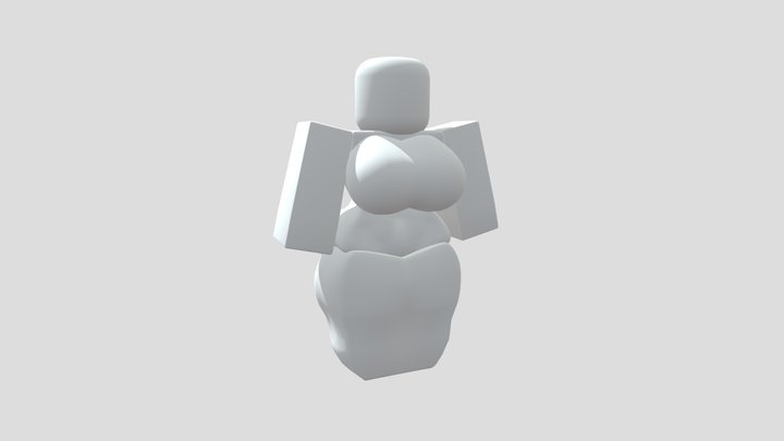 Thicc mommy body Roblox downloadable 3D Model