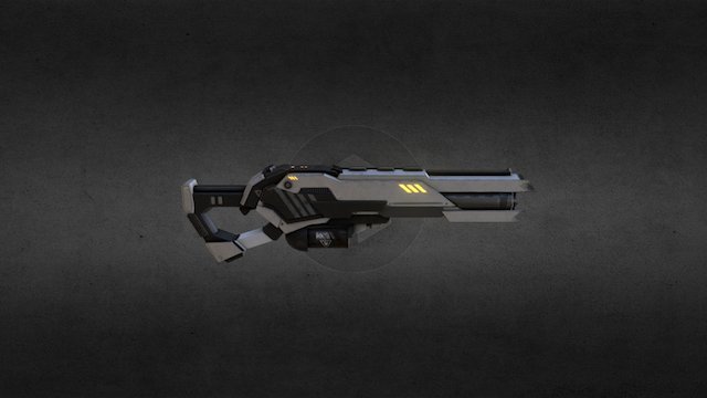 Flame Thrower 3D Model
