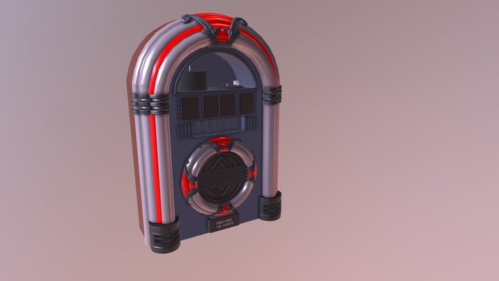Jukebox 3D Model