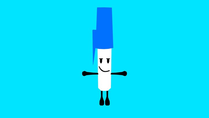 Pen (PS2 Style) 3D Model