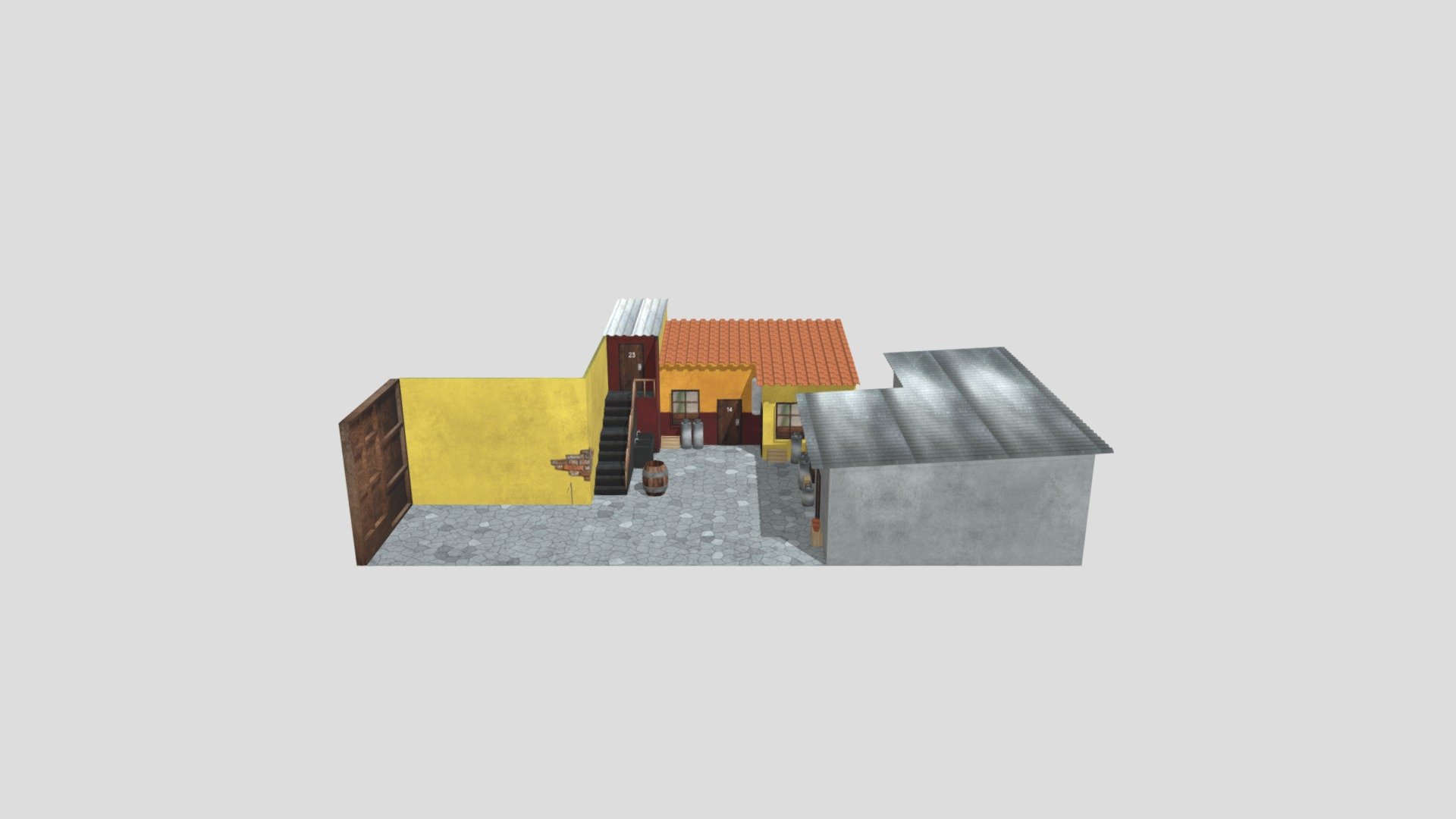 Desenhos Técnicos 3D: Vila do Chaves!