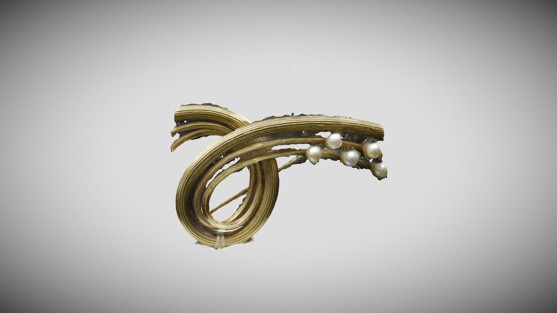 Pearl Brooch II - Download Free 3D model by Urban Photogrammetry ...