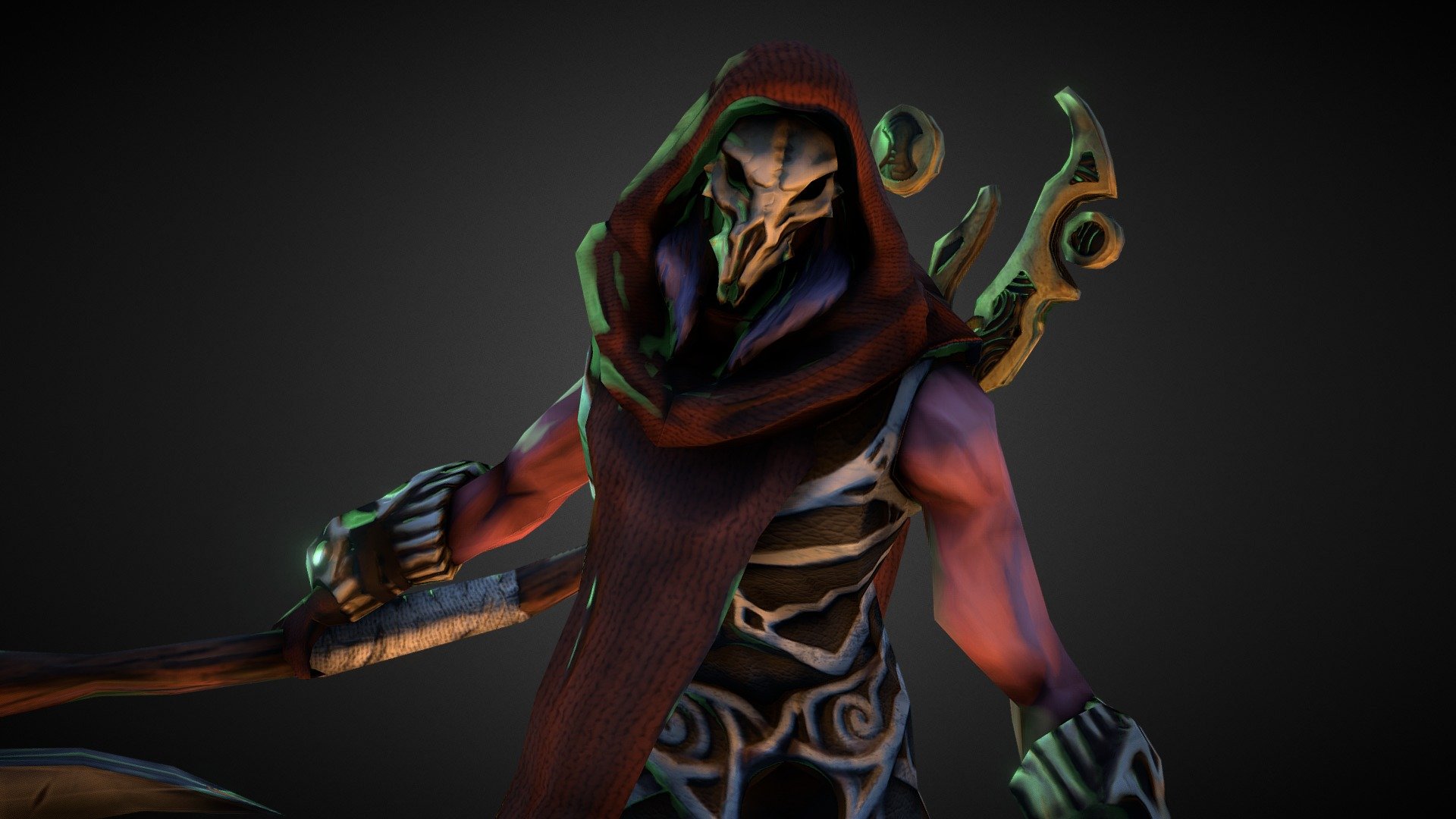 Necro - 3D Model By Daelonik (@daelon) [f27db27] - Sketchfab