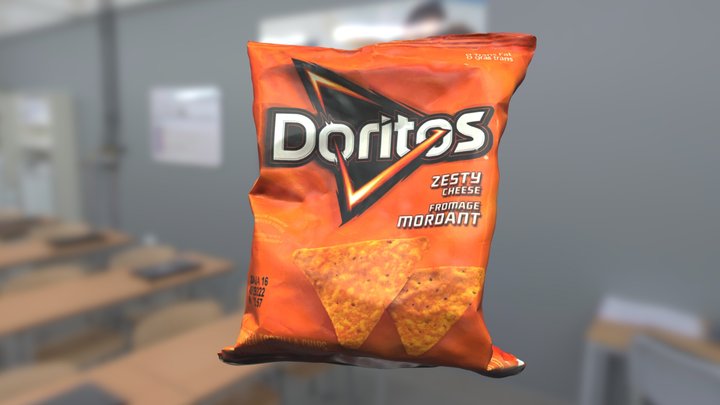 3D scan of Doritos 3D Model