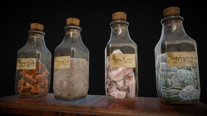 Morrowind Ingredients - Skywind 3D Model