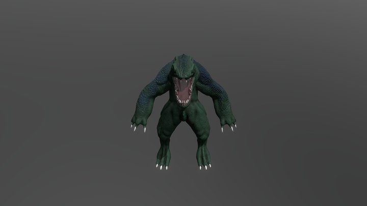 Caimanodon 3D Model