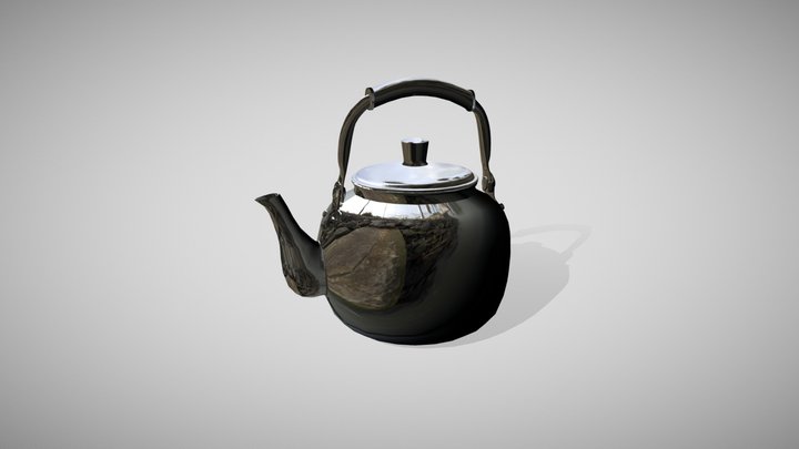 60s Korean Pot 3D Model