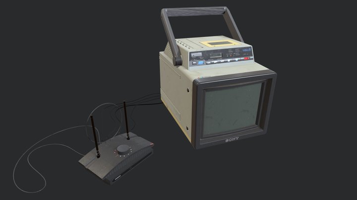 Sony Tv 3D Model
