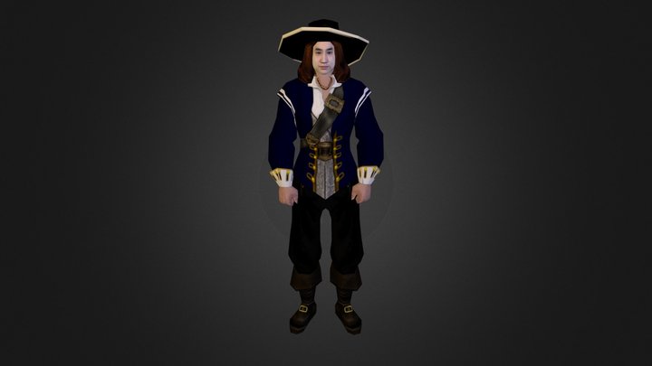 Pirate3 3D Model