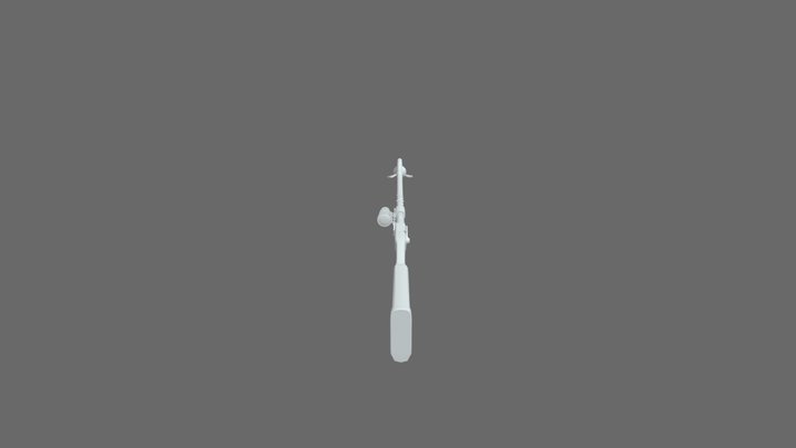 Spellshot Musket 3D Model