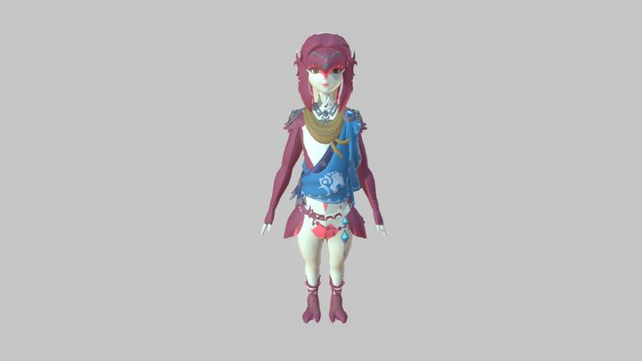 Mipha- Legend of Zelda: Age of Calamity 3D Model