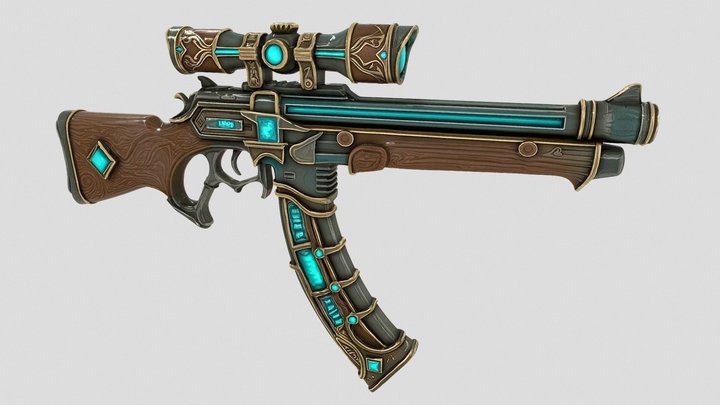 Steampunk-]X[-Rifle-Delta