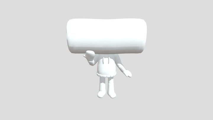Posed 3d 3D Model