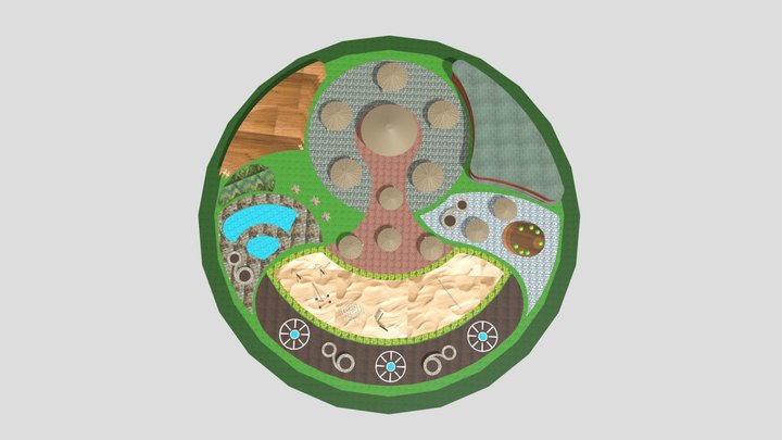 PROYECTO SANTA MARTA 3D Model