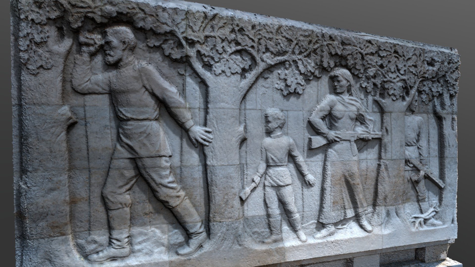 Sowjetisches Ehrenmal - Selected Frieze #4
