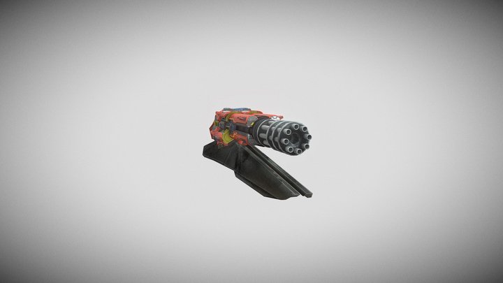 Cannon 3D Model