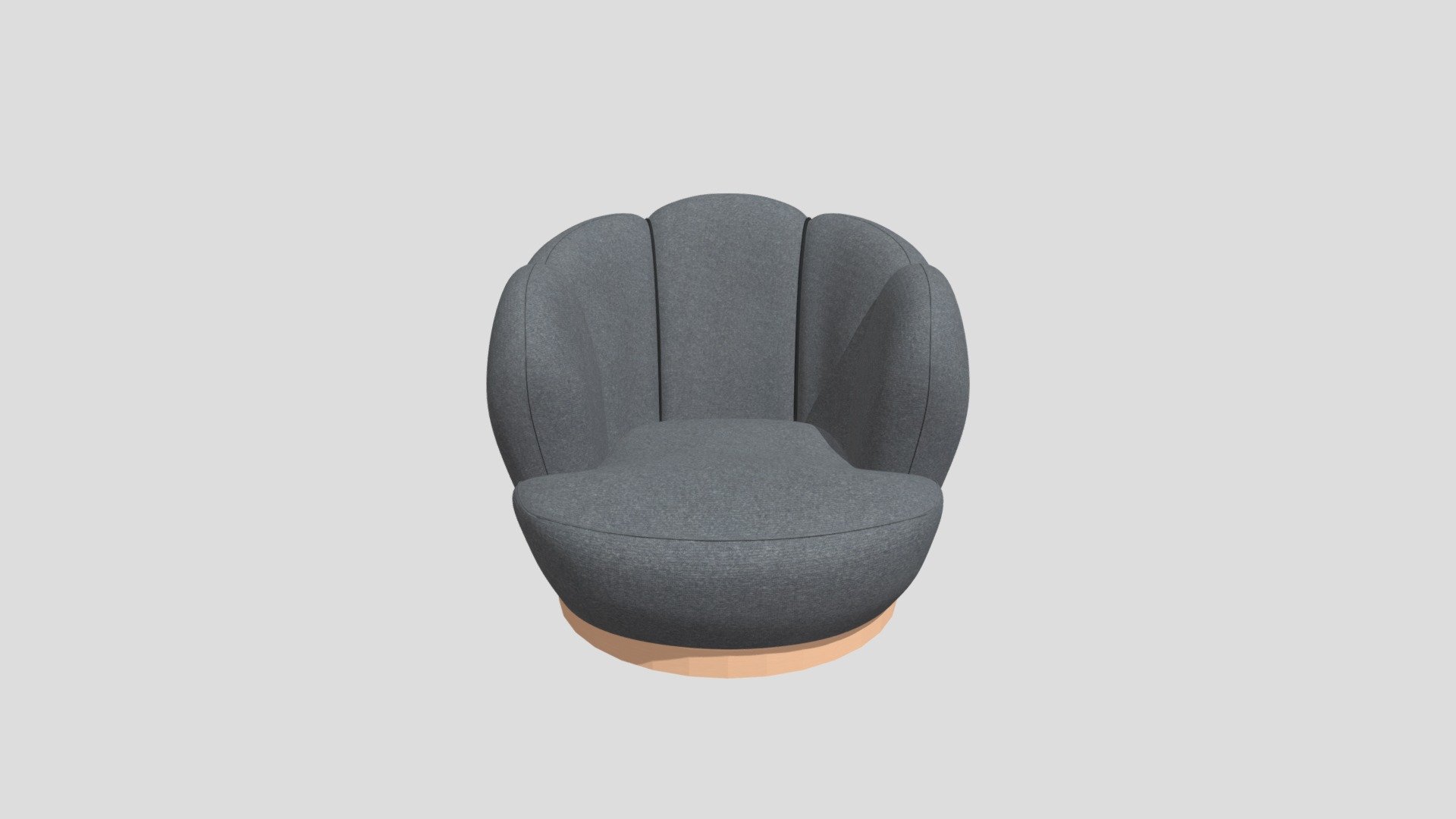 MONTGOLFIÉRE | Armchair — Sketchfab embed 3D viewer