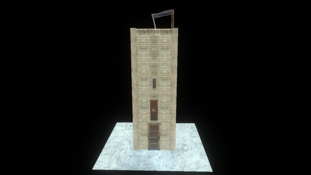 Simple Watchtower 3D Model