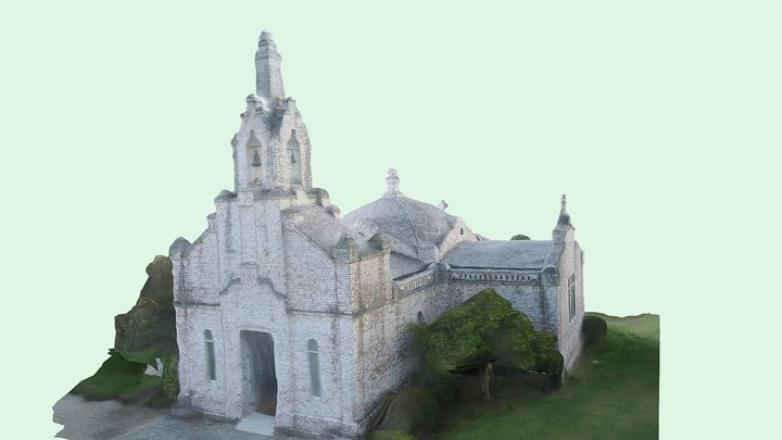 Capilla das Conchas de A Toxa 3D Model