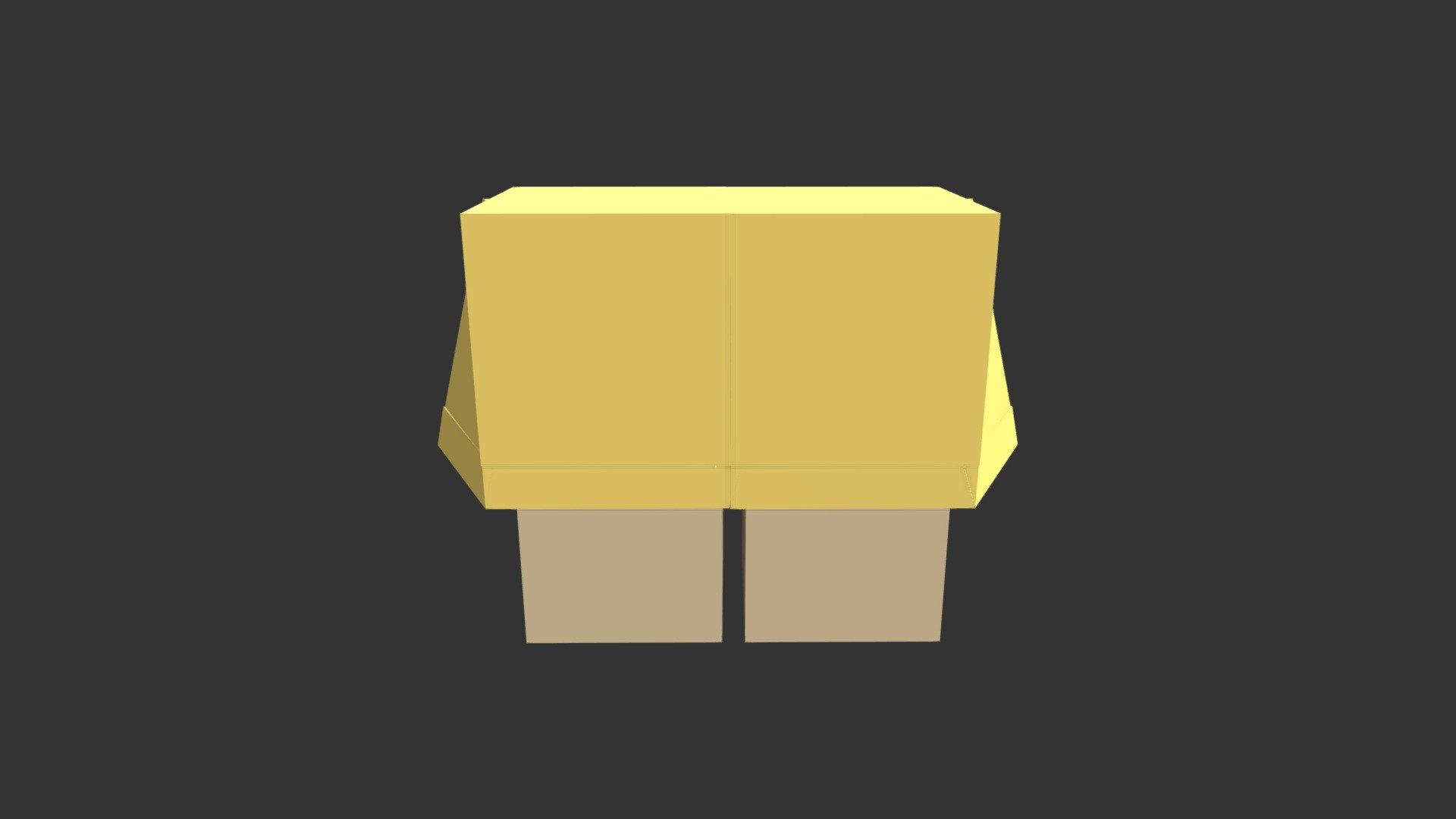 Yellow Dress Bottom — Sketchfab embed 3D viewer