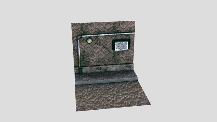 Alley 3D Model