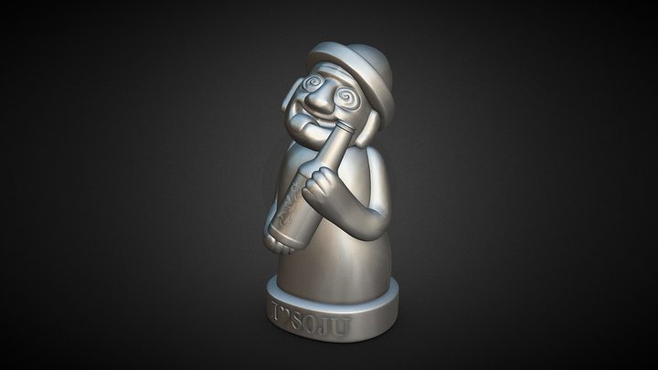 Drunken Harubang 2023 10 25 sharpen 3D Model