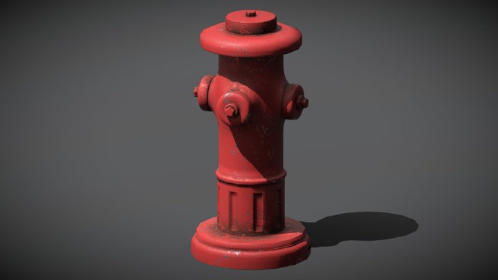 Old fire hydrant 3D Model