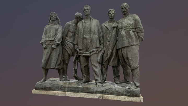 Freedom Statue 01 3D Model