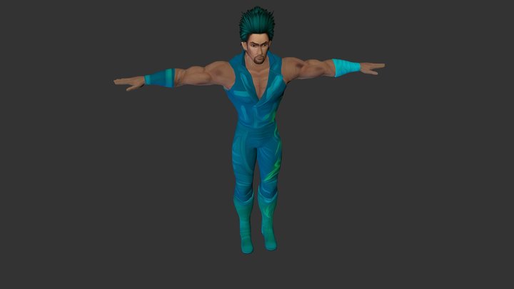 Man Character 3d model 3D Model
