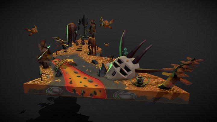 Azrael's Kingdom 3D Model