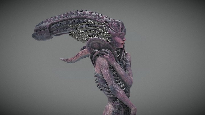 Alienation - 3D concept art 3D Model