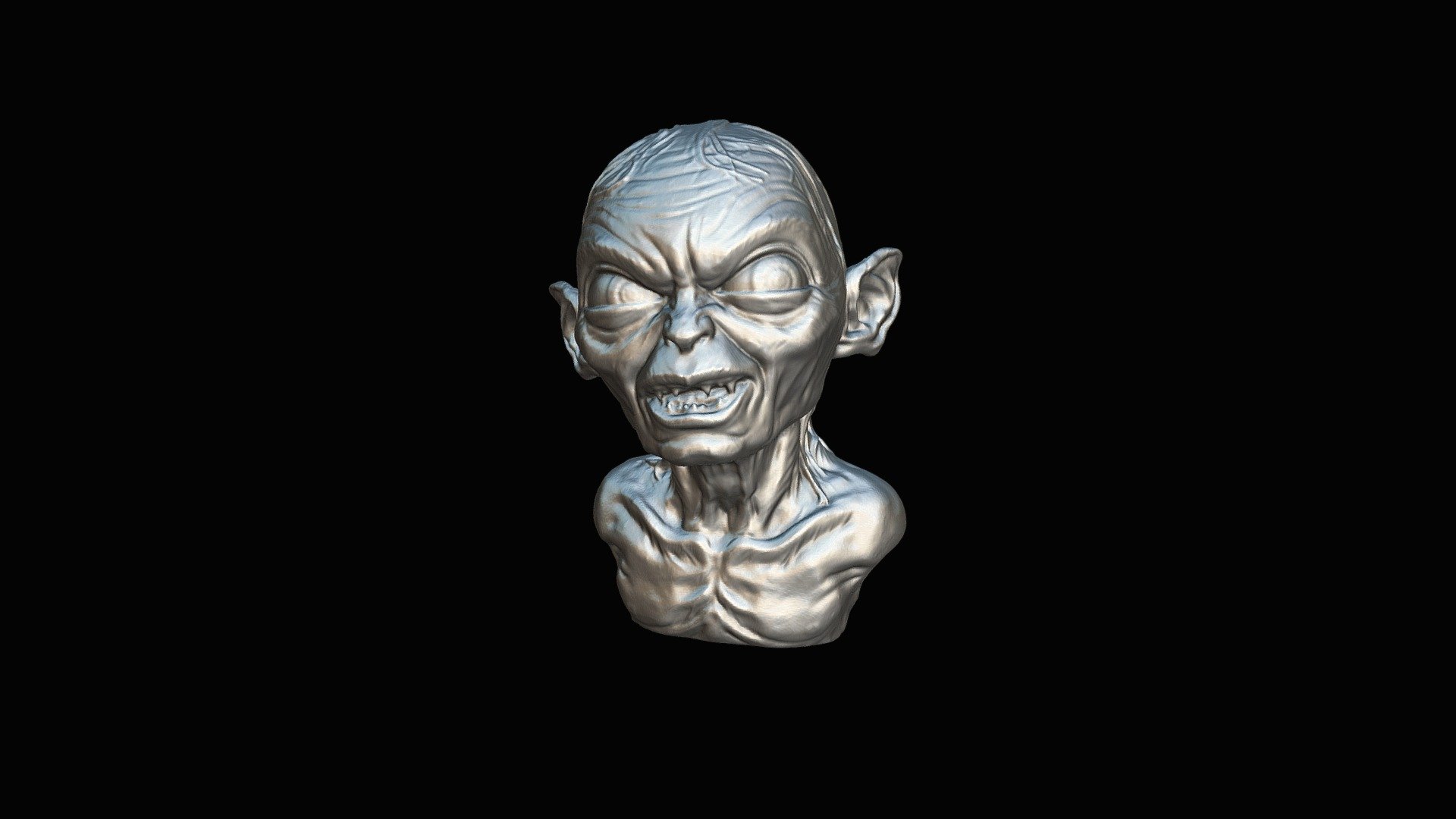 Gollum in The Lord of the Rings