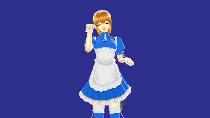 Maid_San_09a 3D Model