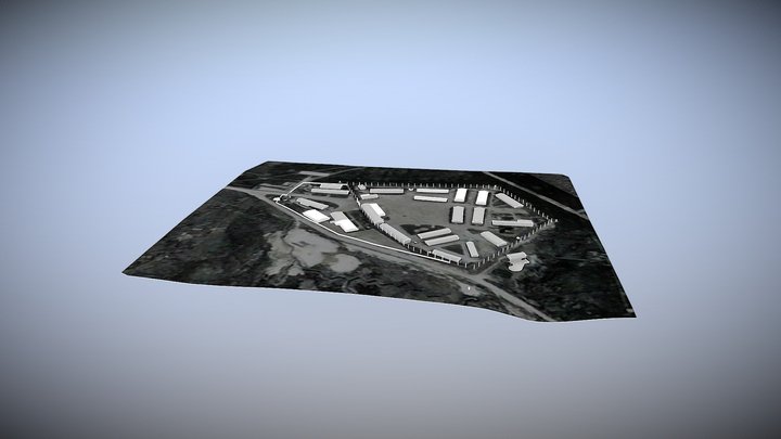 Lager Sylt 1944 3D Model