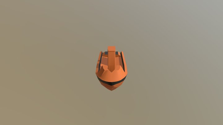 Lowpoly Boat 3D Model