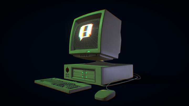 Retro Pc / Warframe 1999 3D Model