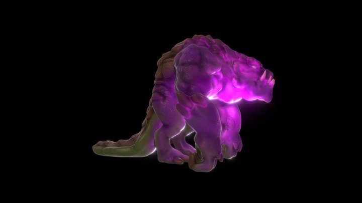 The Swamp Beast - Textured 3D Model