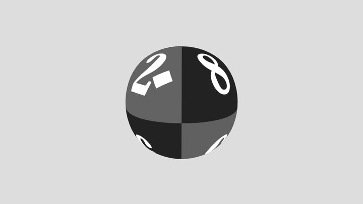 VTD254 - Sphere Eights 3D Model