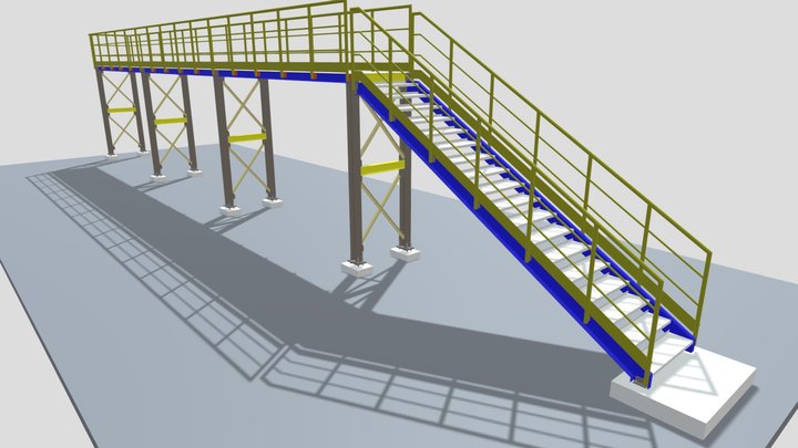 PLATAFORMA LAVA JATO 3D Model