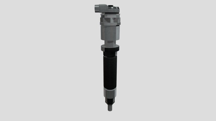 Inyector mecanico creo 3D Model