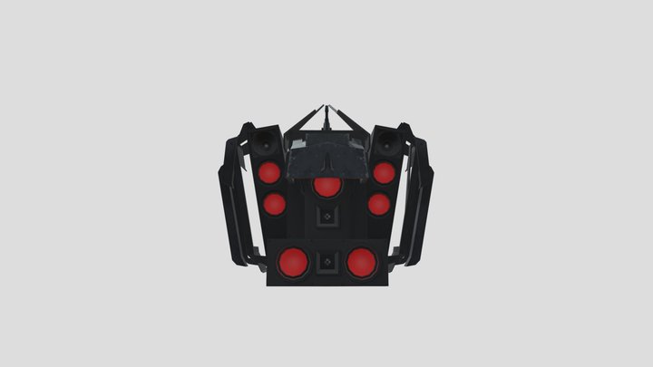 speakerman titan head 3D Model