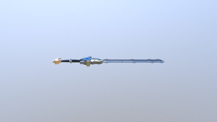 PowellM_PainterRedoSword 3D Model