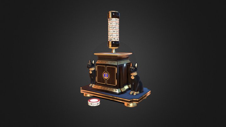 Egyptian puzzle 03 3D Model