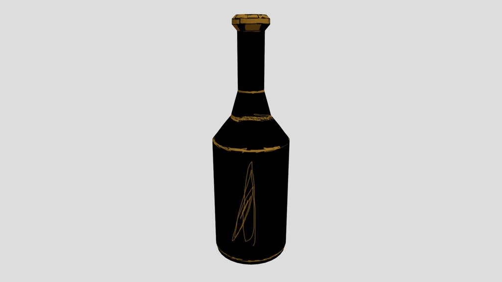 Bendy and the Dark Revival Inspired Bottle