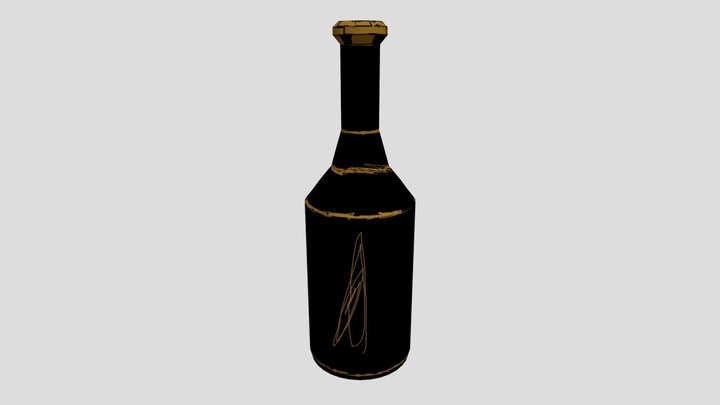 Bendy and the Dark Revival Inspired Bottle