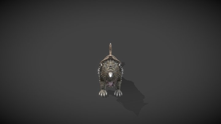 Creature Mount 3D Model