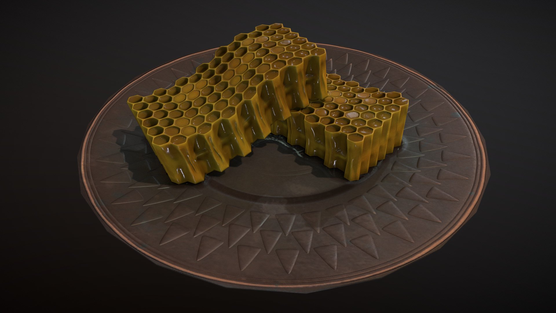Honeycomb lowpoly